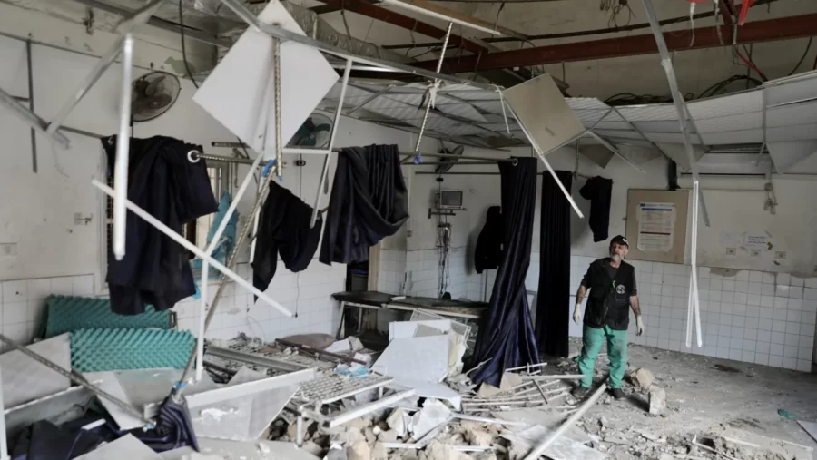 Israel bombs Gaza City’s last fully-functioning hospital
